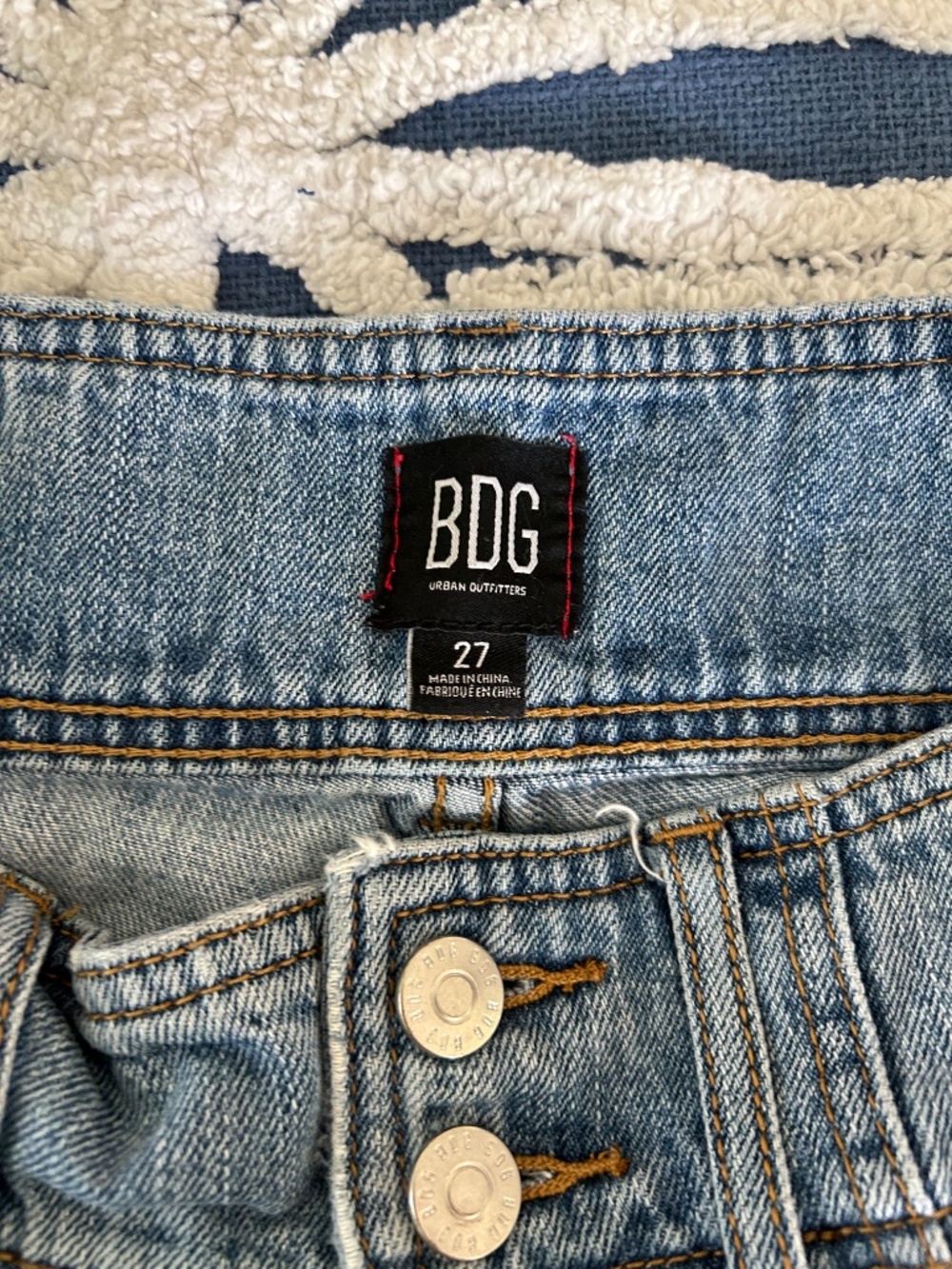 Ultra high waist ankle jeans - Picture 6 of 10